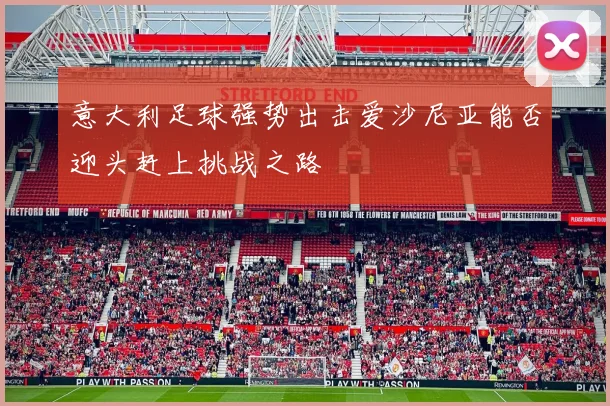 意大利足球强势出击爱沙尼亚能否迎头赶上挑战之路